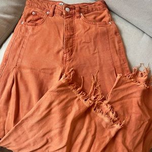 Free people old west slouchy jean